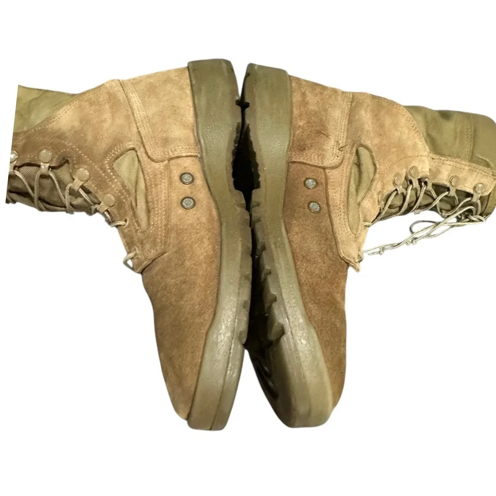 Belleville USMC Hot Weather Combat Boots Coyote Brown Suede Vibram 11 R EGA